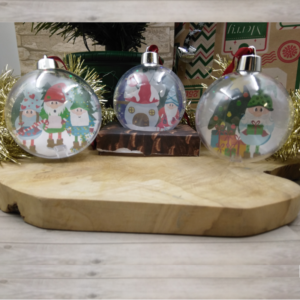 La boule de Noël pour décorer le sapin est une chouette idée de cadeau à offrir ou à s'offrir. 
