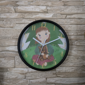 Horloge – Pauline, la fille à l’ourson