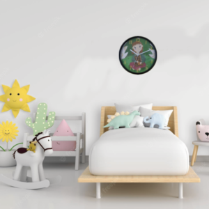 Horloge – Pauline, la fille à l’ourson