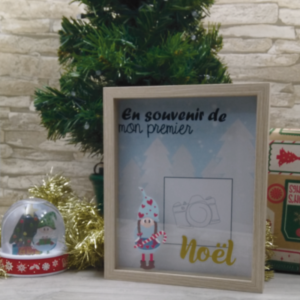 Cadre – En souvenir de mon premier noël