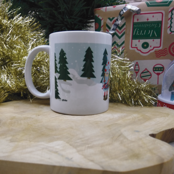 Le mug parfait pour déguster vos chocolats chaud, thé de noël et autres boissons réconfortantes ! 