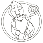 Coloriage de Saint-Nicolas pour les petits et grands