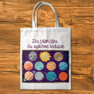 Tote bag – Les planètes