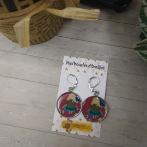 Boucles d’oreille – Mila et son chaudron