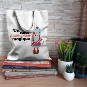 Tote bag pour offrir un cadeau de noël