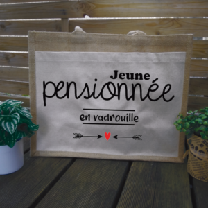 Sac cabas – Jeune pensionnée en vadrouille