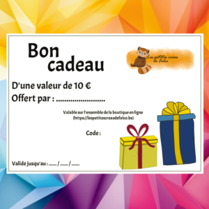 Bon cadeau 10€