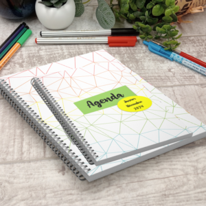 Agenda – Triangles colorés A4/A5