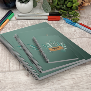 Agenda semainier en format A6-A5 ou A4