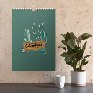 Calendrier mural  – Végétal