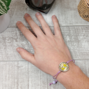 Bracelet cabochon – Bee Happy