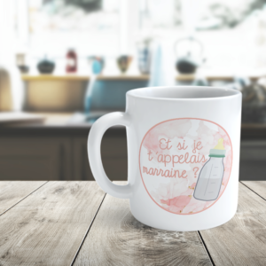 Mug – Et si je t’appelais marraine ?